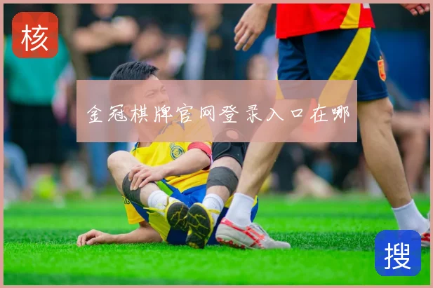 金冠棋牌官网登录入口在哪